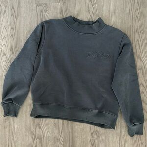 Parke Navy Mockneck